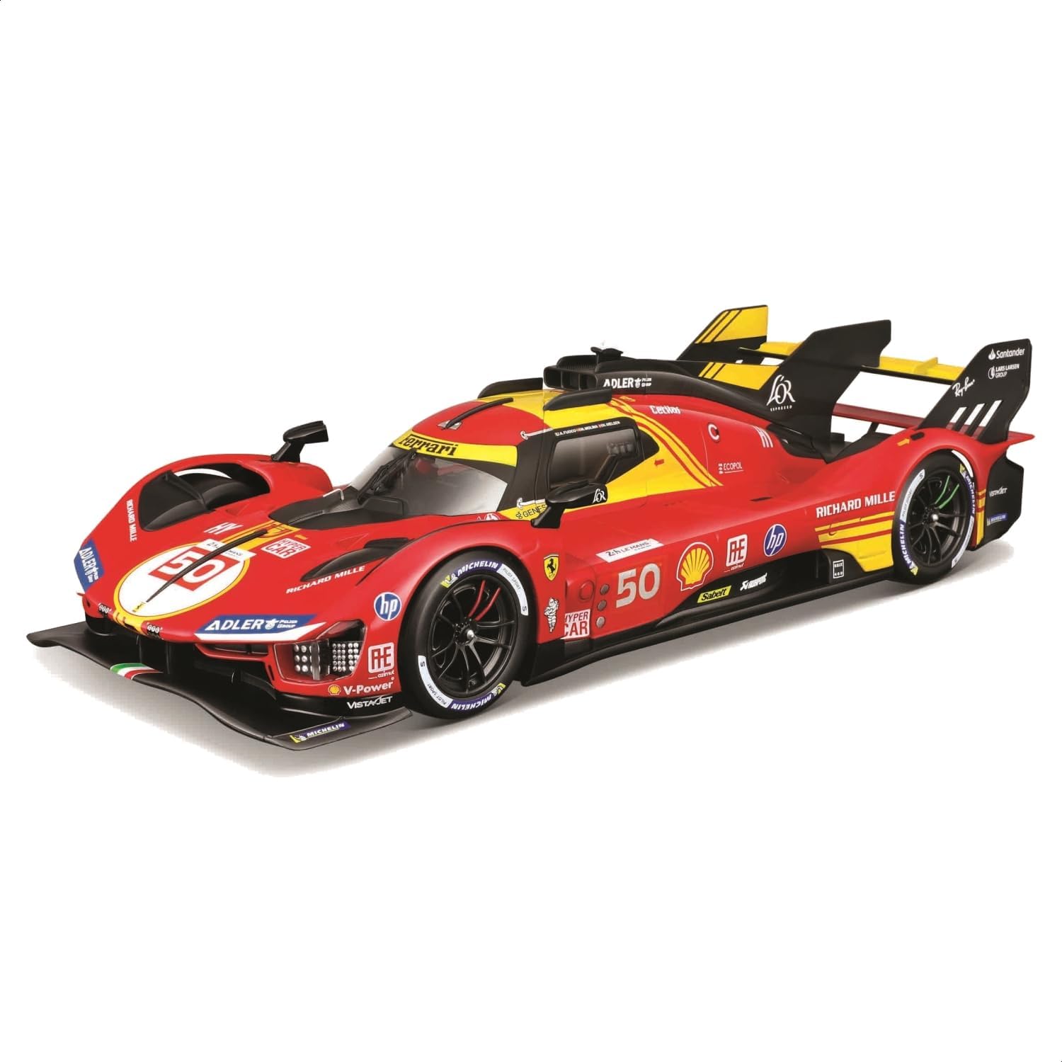 BBurago - Ferrari 499P 2024 24h Le Mans Champion #50 – 1:24 Scale Diecast Model
