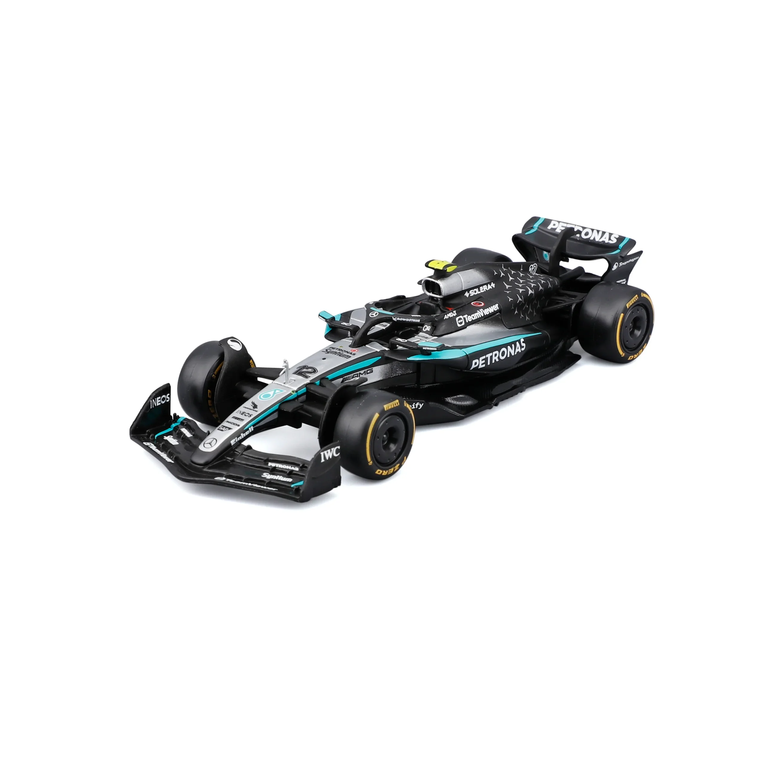 BBurago - F1 Mercedes-AMG W16 2025 #12 Kimi Antonelli – 1:43 Scale